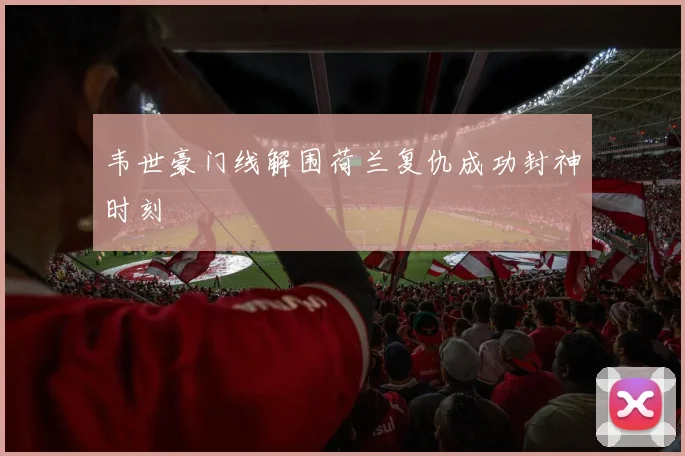 韦世豪门线解围荷兰复仇成功封神时刻