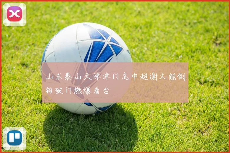 山东泰山天津津门虎中超谢文能倒钩破门燃爆看台